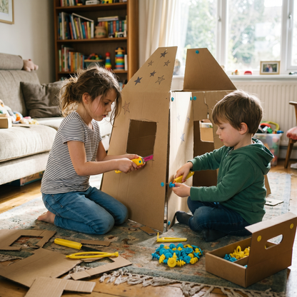 Cardboard Construction Kit for Kids