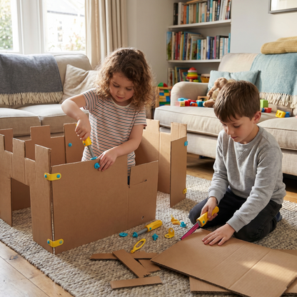 Cardboard Construction Kit for Kids