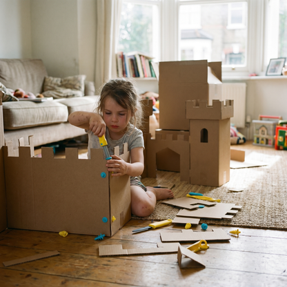 Cardboard Construction Kit for Kids