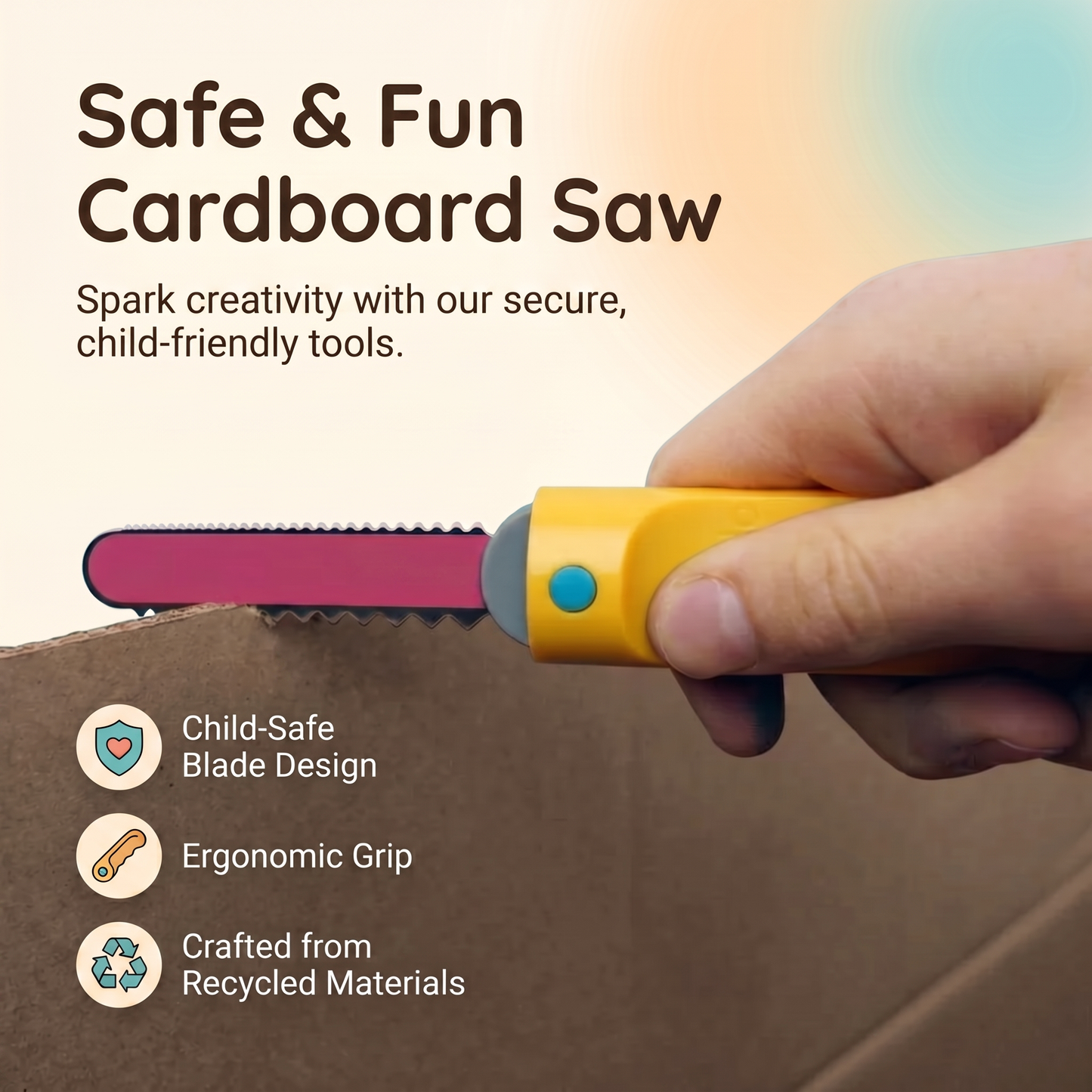 Cardboard Construction Kit for Kids
