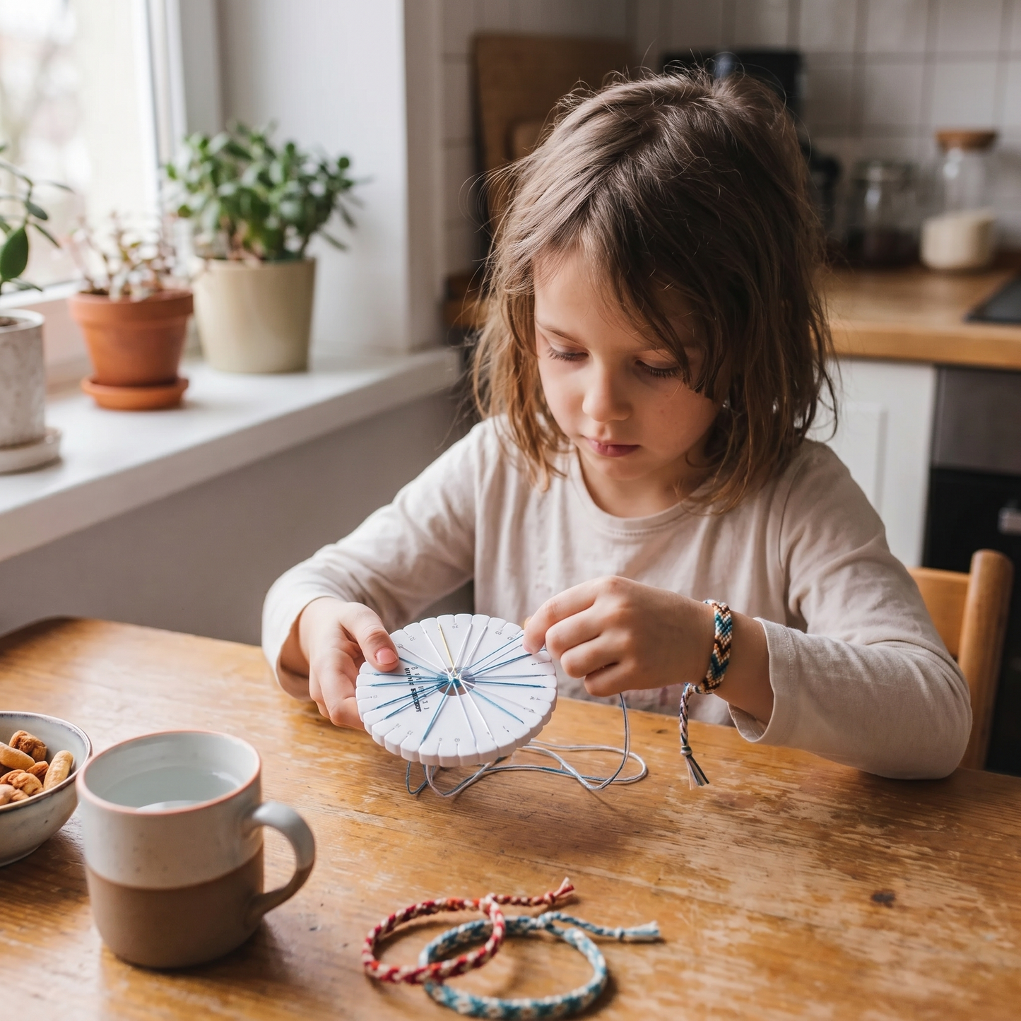 Kumihimo Bracelet DIY Kit for Kids