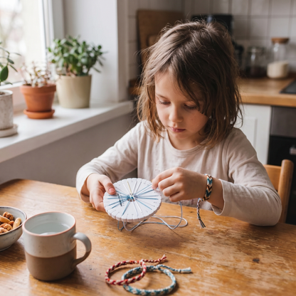 Kumihimo Bracelet DIY Kit for Kids