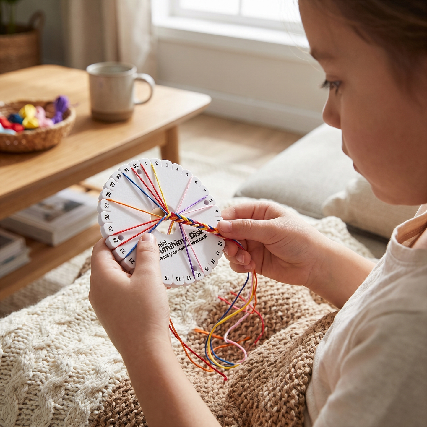 Kumihimo Bracelet DIY Kit for Kids