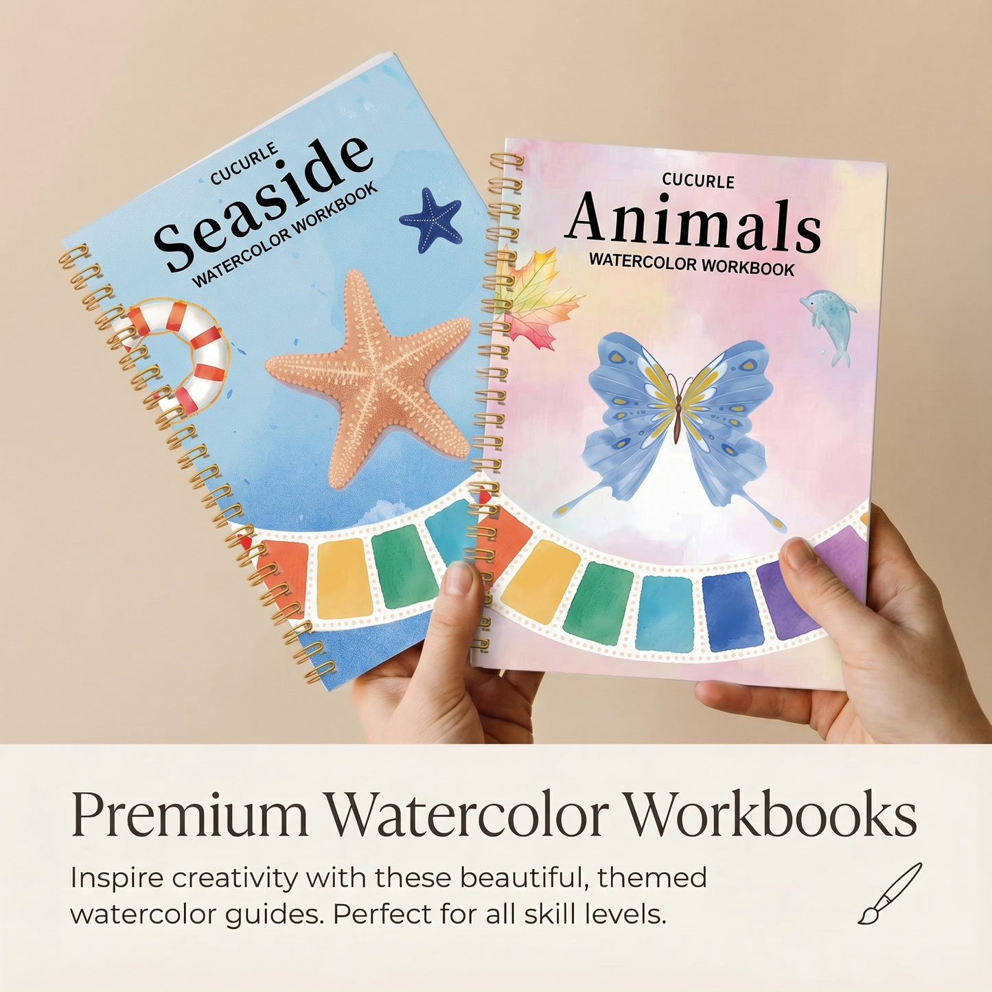 Calm & Create Guided Watercolour Book