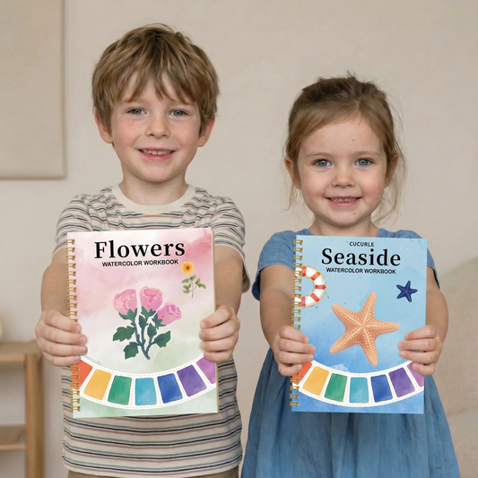 Calm & Create Guided Watercolour Book