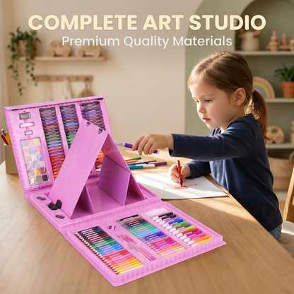 All In One Kids Creative Art Set (208 Pieces)