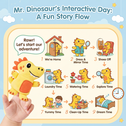Soft Dinosaur Adventure Book for Toddlers