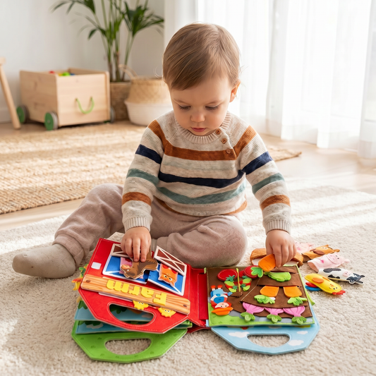 Farm Friends Learning Activity Book
