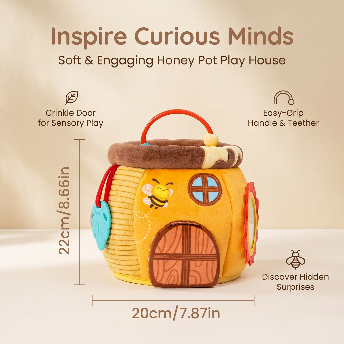Honey Pot Plush Activity Set for Toddlers