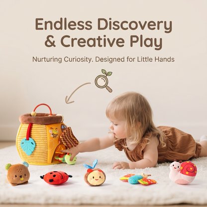 Honey Pot Plush Activity Set for Toddlers