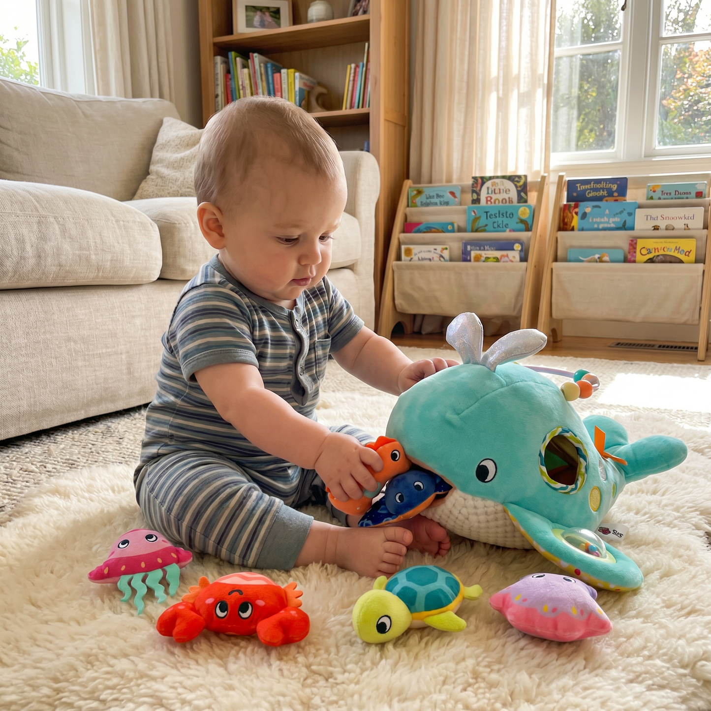 Ocean Friends Plush Discovery Set