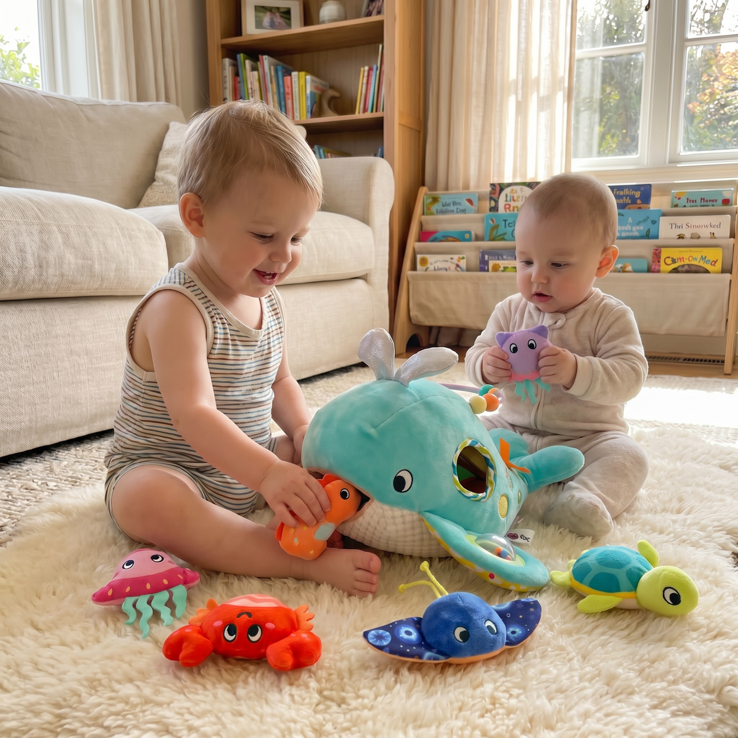 Ocean Friends Plush Discovery Set