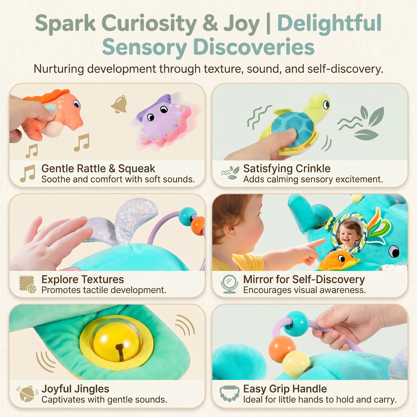 Ocean Friends Plush Discovery Set