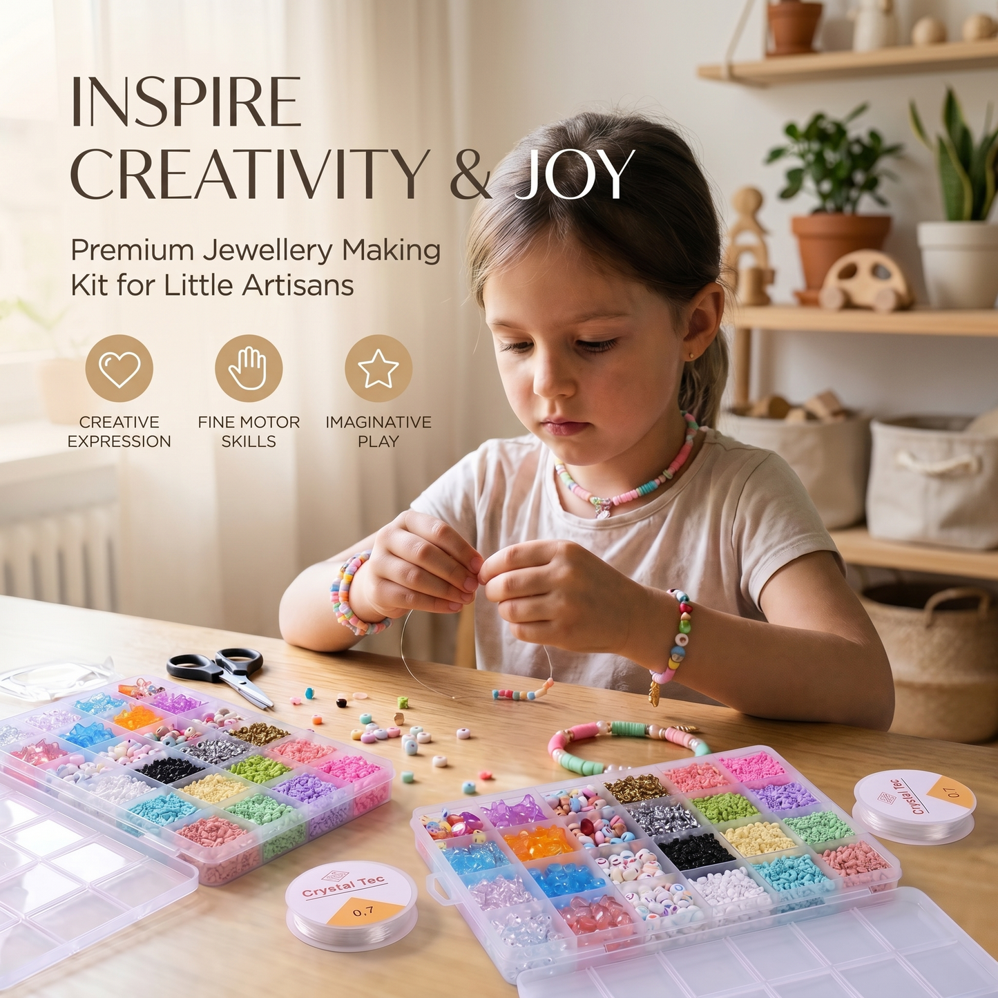 DIY Bracelet Making Bead Set