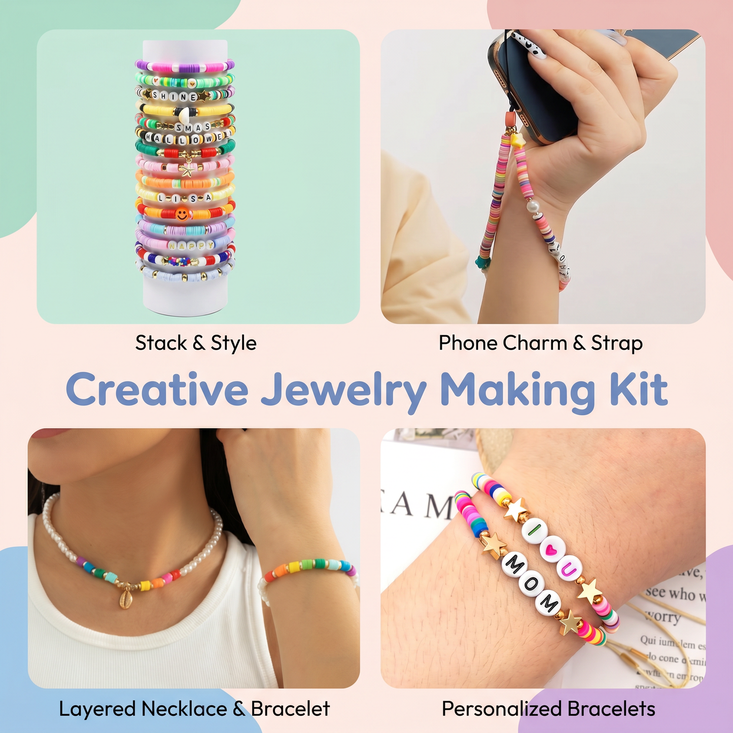 DIY Bracelet Making Bead Set