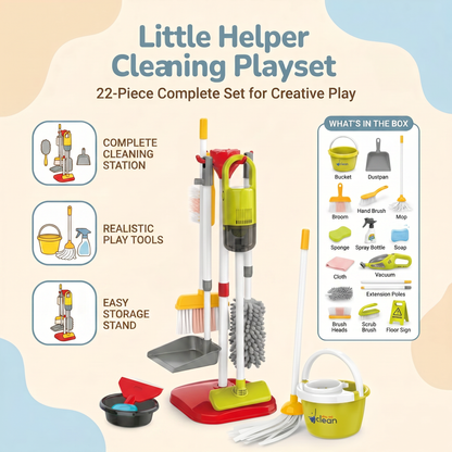Kids Interactive Cleaning Play Set
