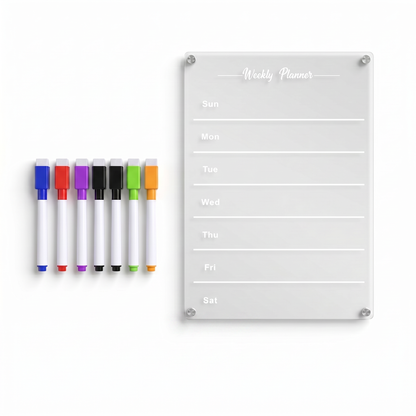 Magnetic Family Fridge Calendar Planner