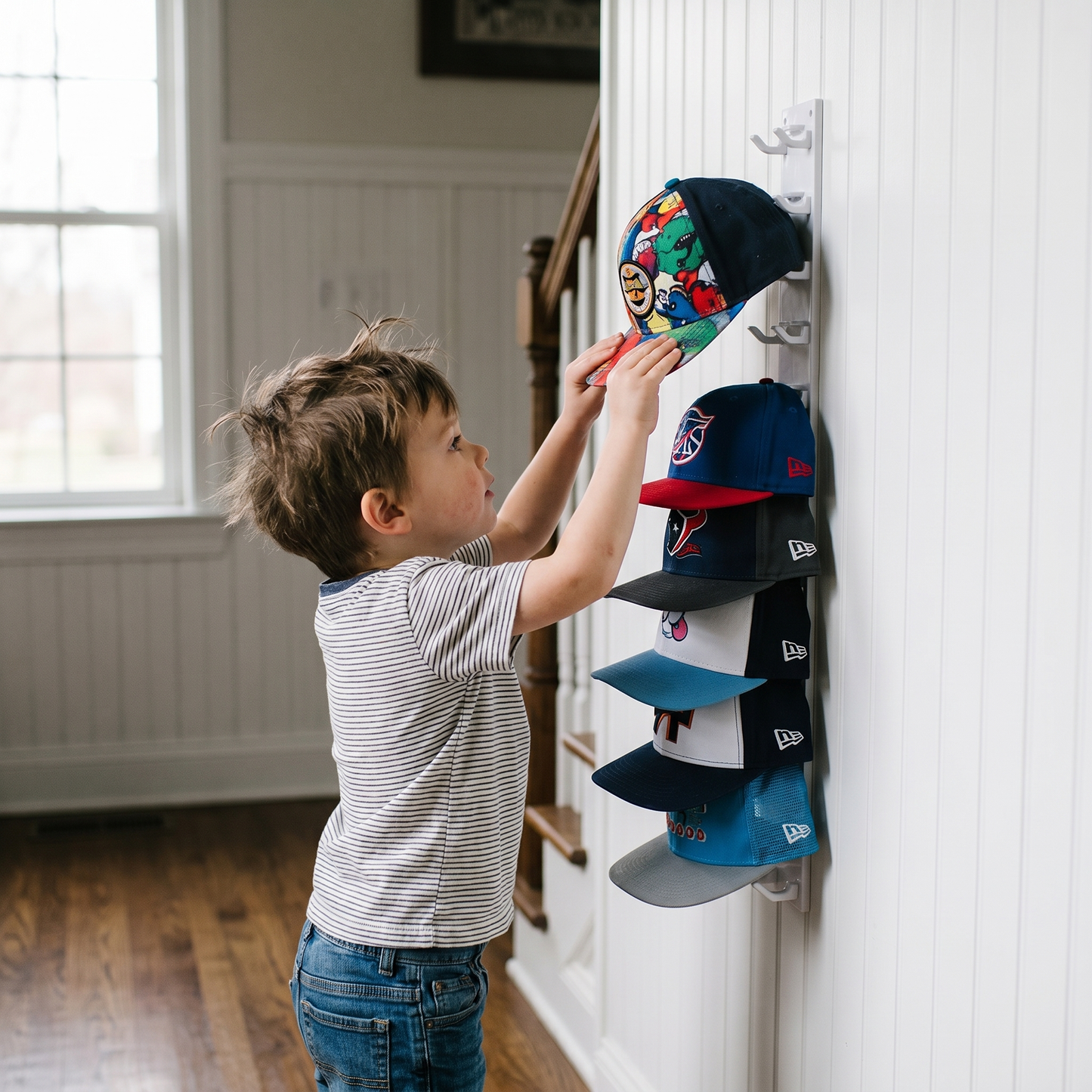 Wall Mounted Cap Organiser