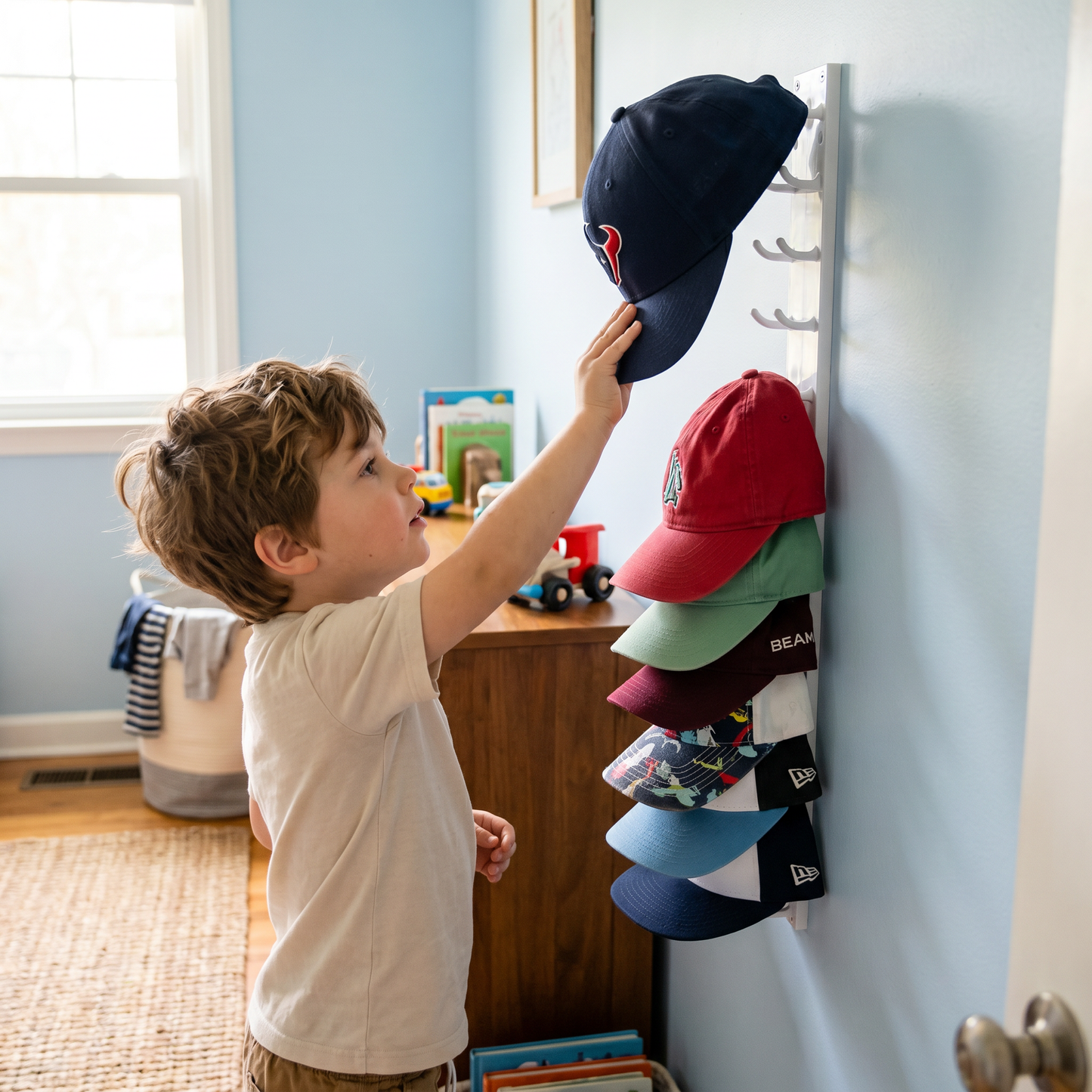 Wall Mounted Cap Organiser