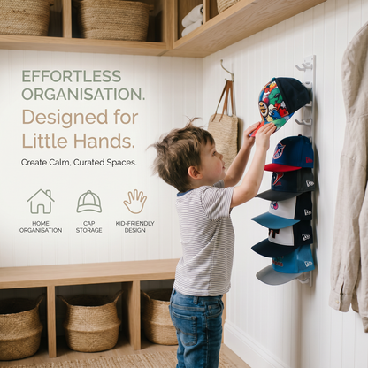 Wall Mounted Cap Organiser