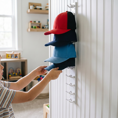 Wall Mounted Cap Organiser