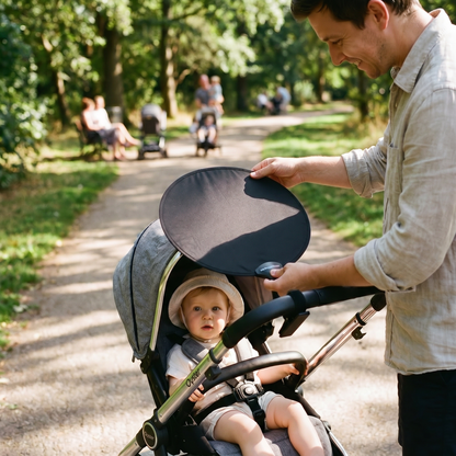 Universal Pushchair Sun Shade Cover
