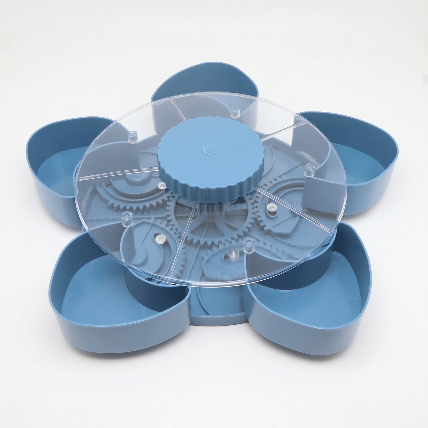 Rotating Serving Tray for Snacks