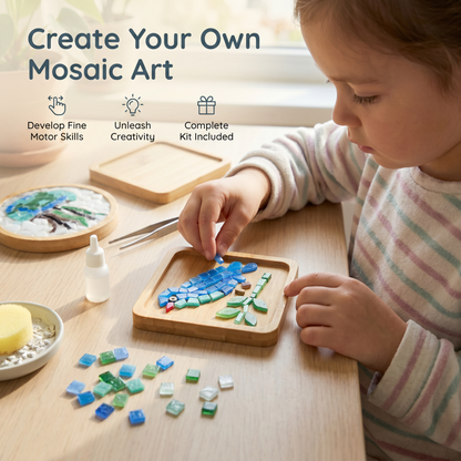 Animal & Ocean Mosaic Coaster Craft Set