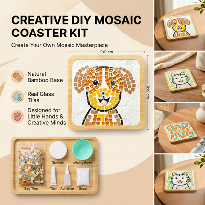 Animal & Ocean Mosaic Coaster Craft Set