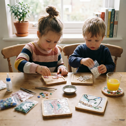 Animal & Ocean Mosaic Coaster Craft Set