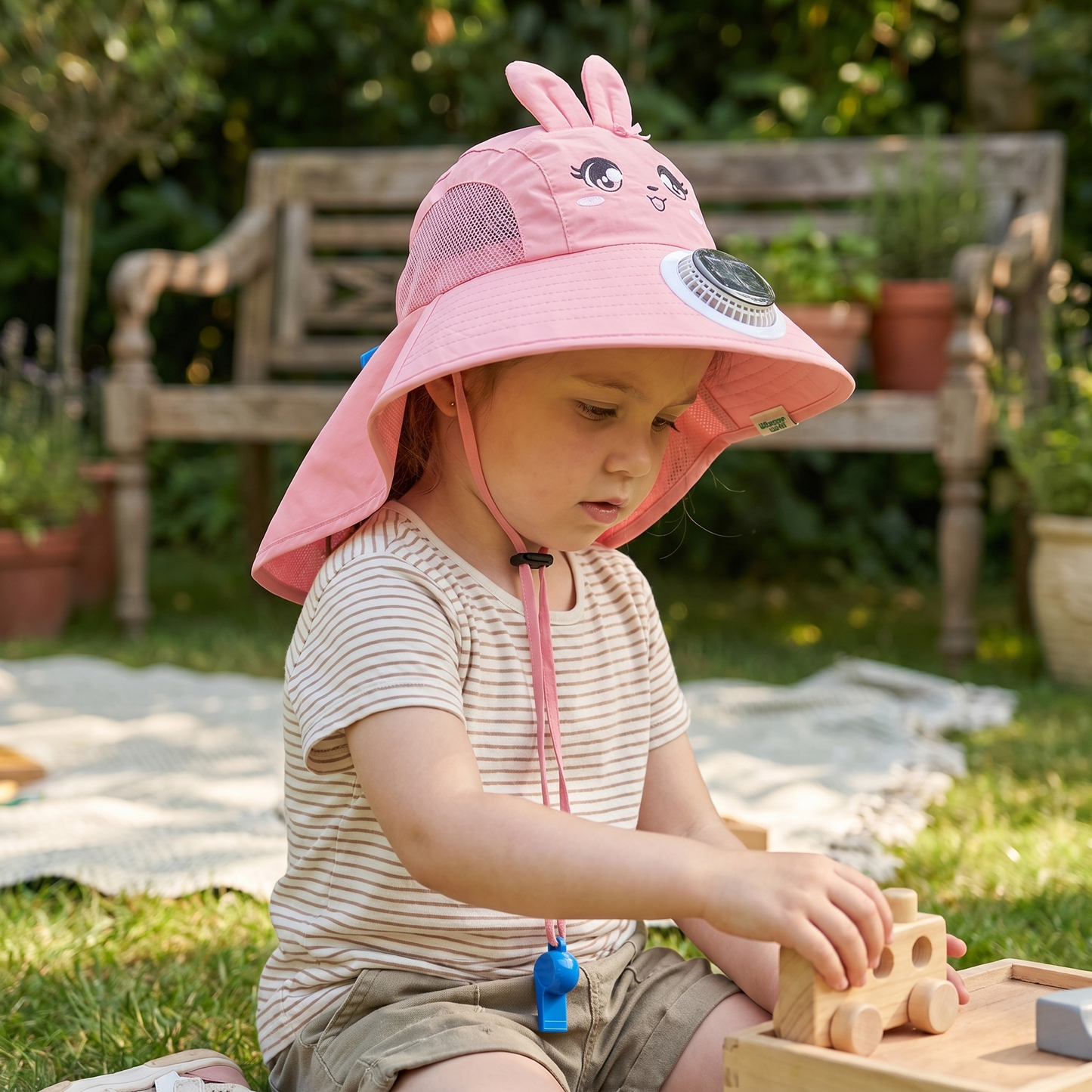 Solar Cooling Sun Hat for Kids