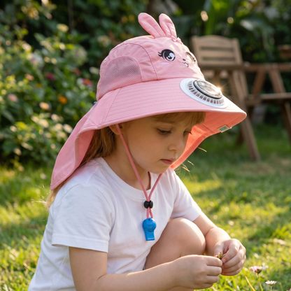 Solar Cooling Sun Hat for Kids