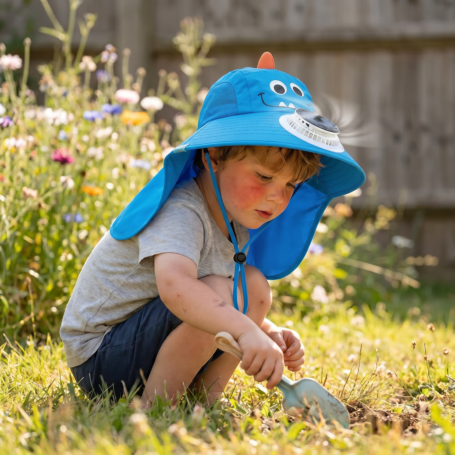 Solar Cooling Sun Hat for Kids