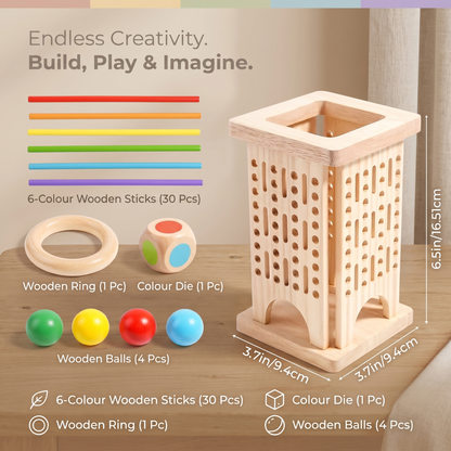 Wooden Stick Strategy Game