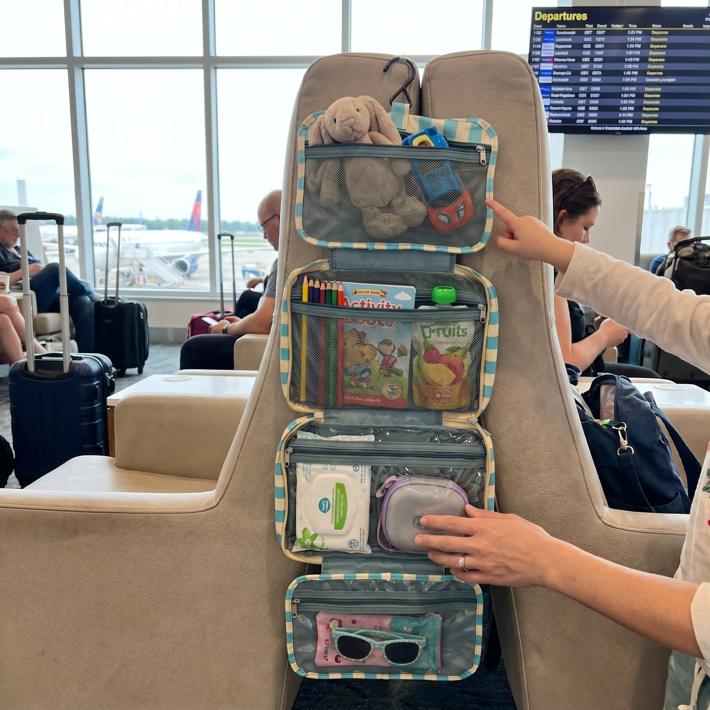 Family Travel Storage Organiser Bag