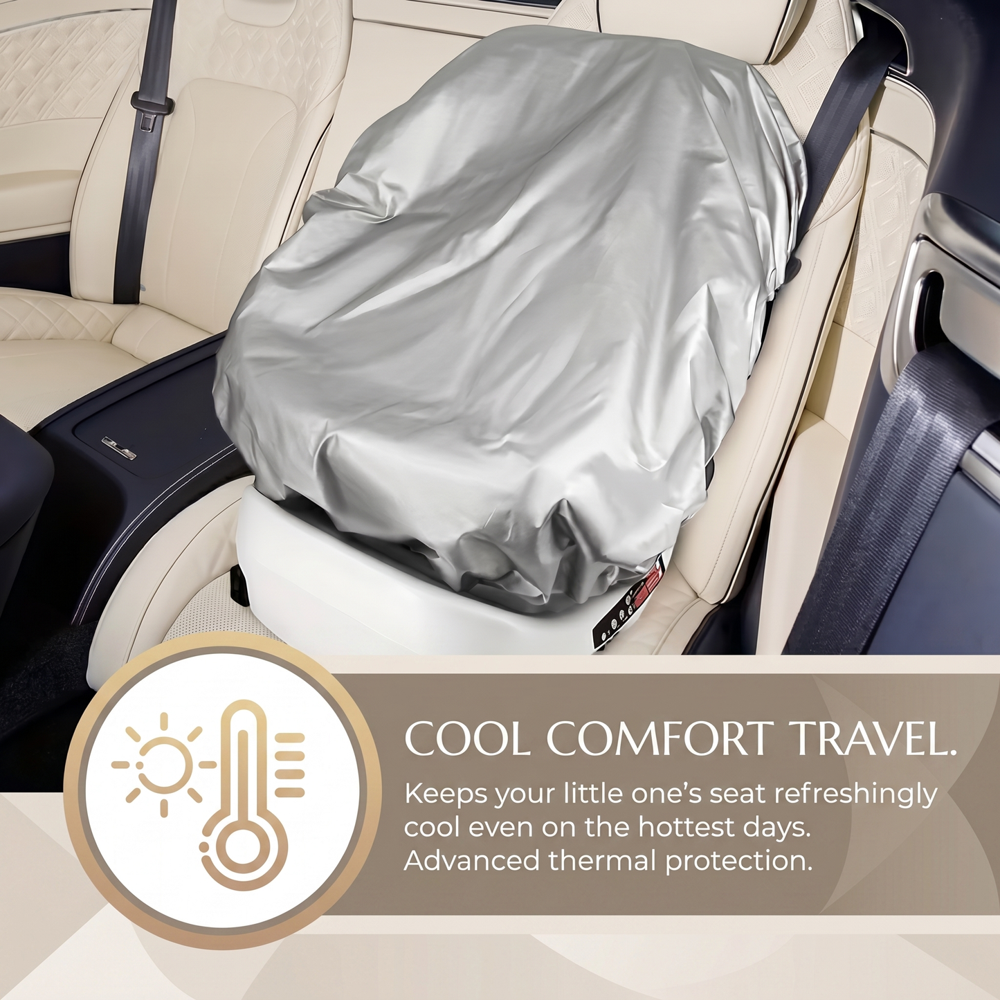 Child Car Seat Sun Protection Cover