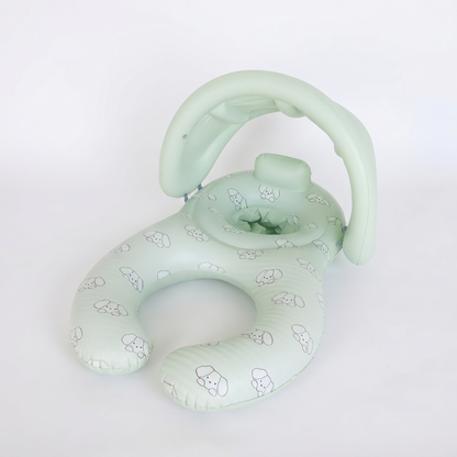 Parent and Baby Swim Float with Sun Shade