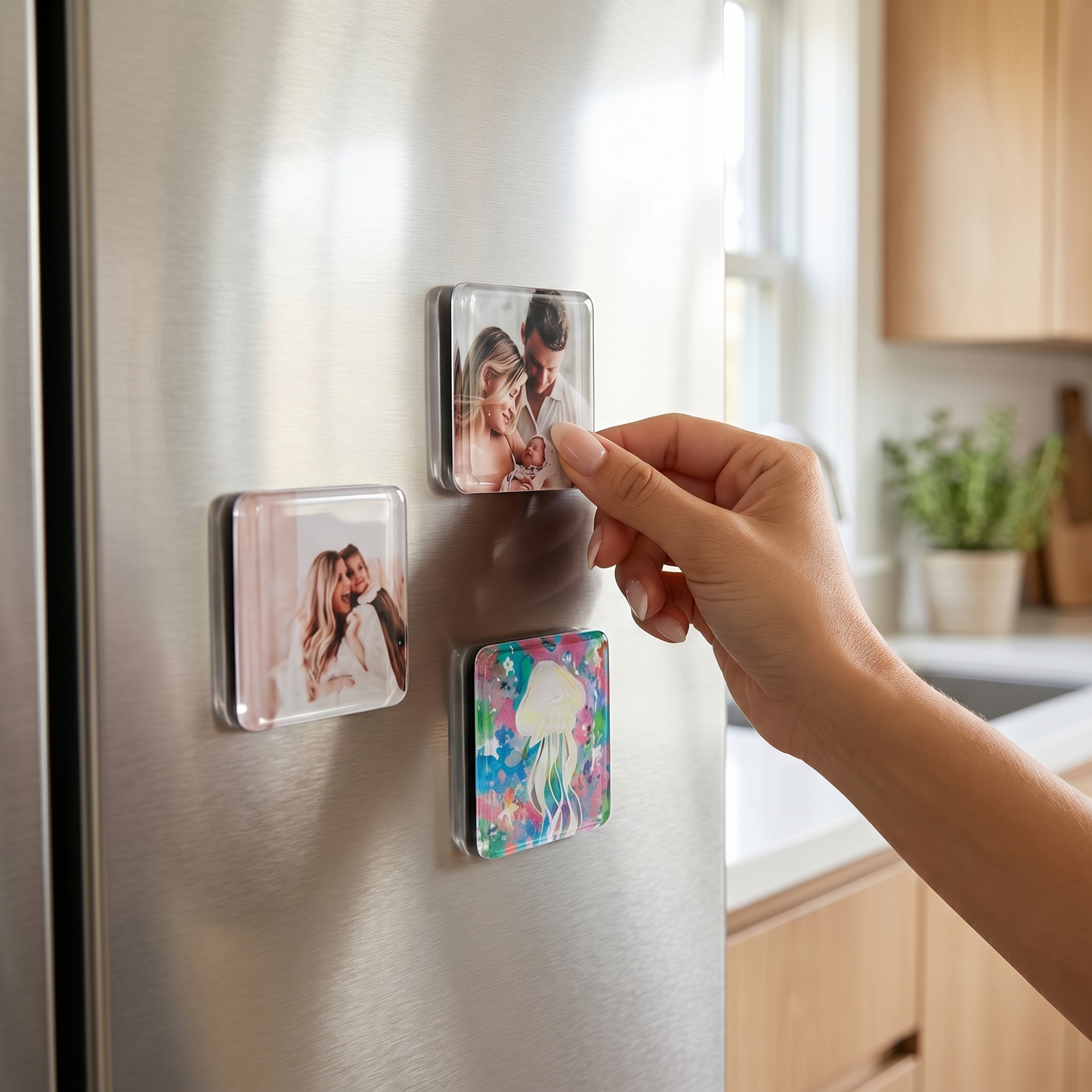 Personalised Family Photo Magnet Kit