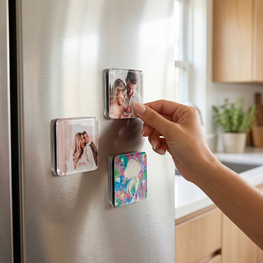Personalised Family Photo Magnet Kit