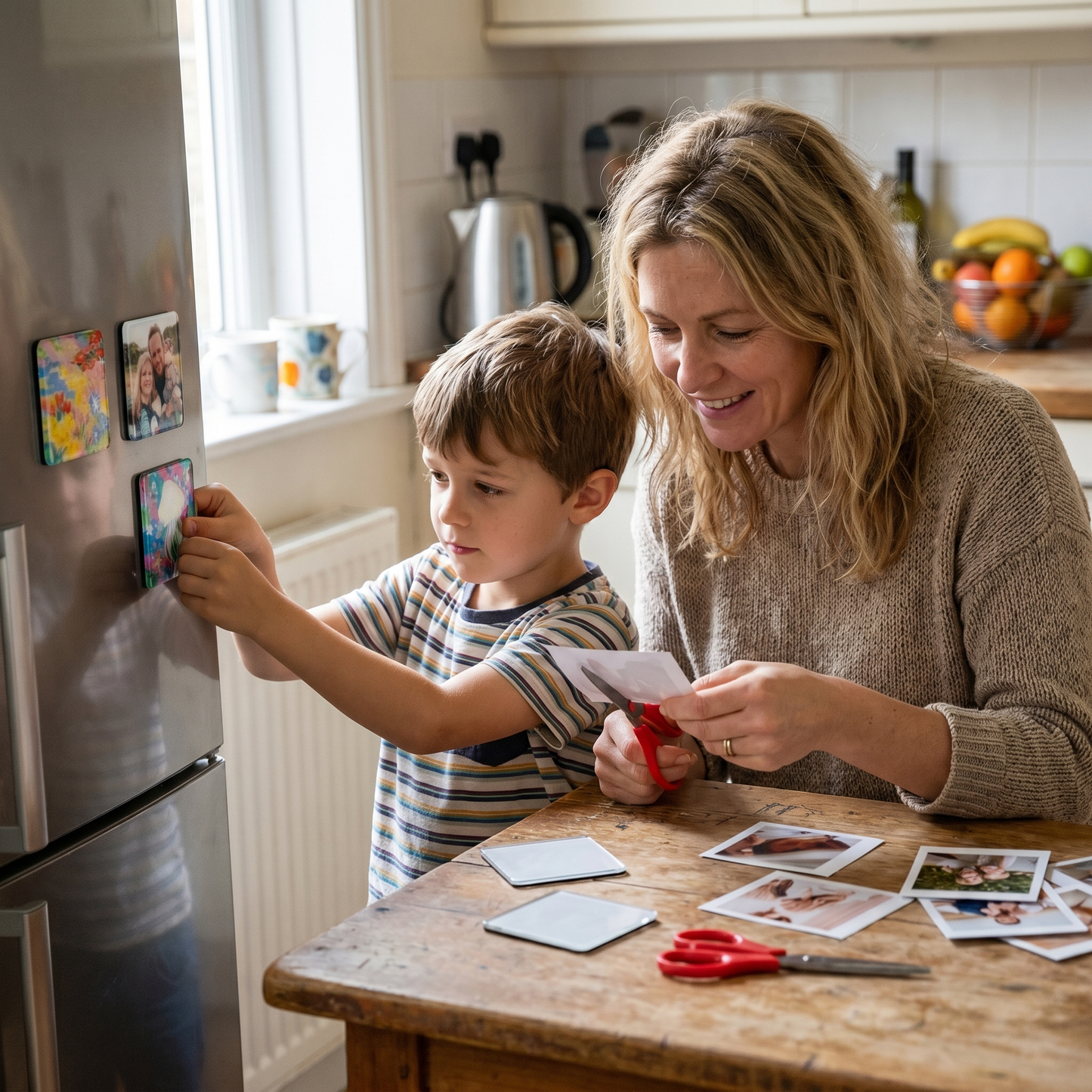 Personalised Family Photo Magnet Kit