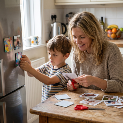 Personalised Family Photo Magnet Kit