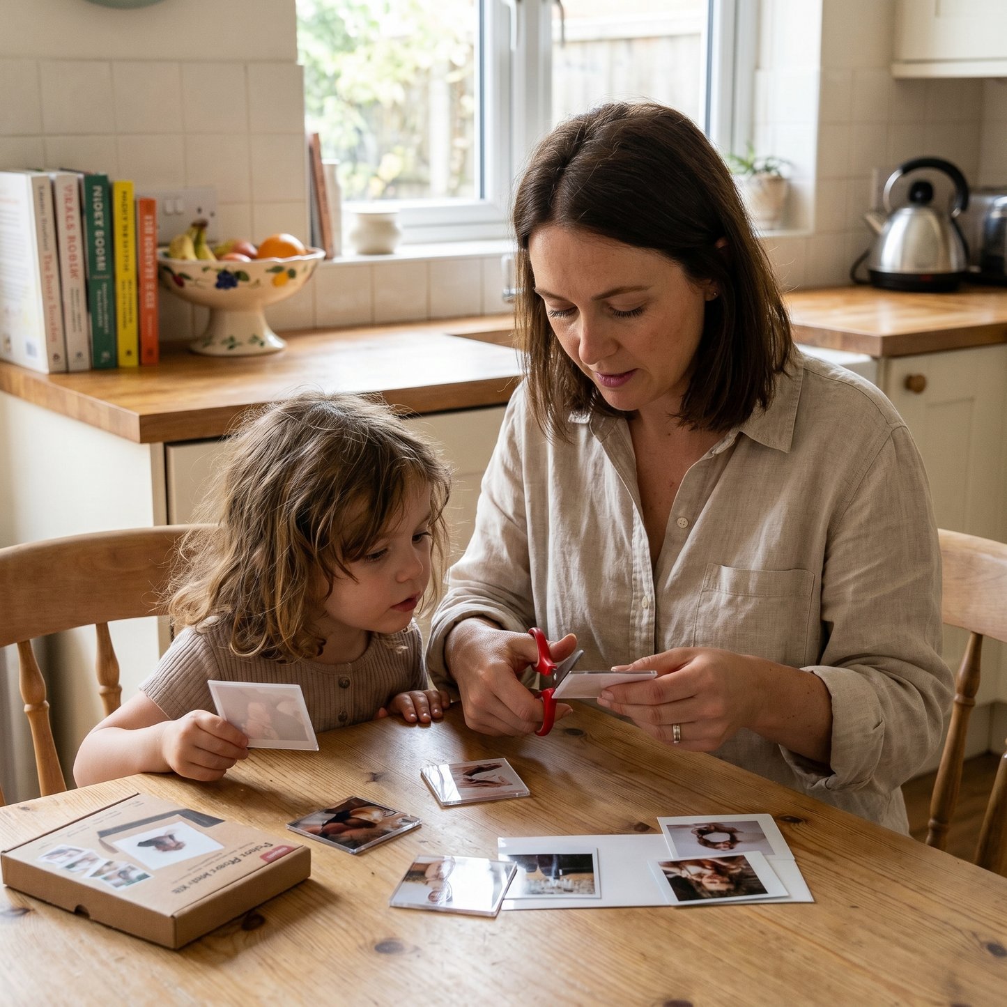 Personalised Family Photo Magnet Kit