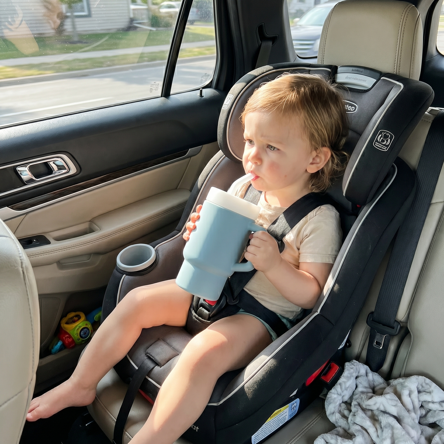 Kids Insulated Straw Tumbler 280ml