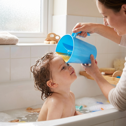 Kids Shampoo Rinse Cup for Bath Time
