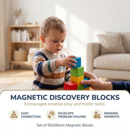 XL Magnetic Building Blocks 5cm