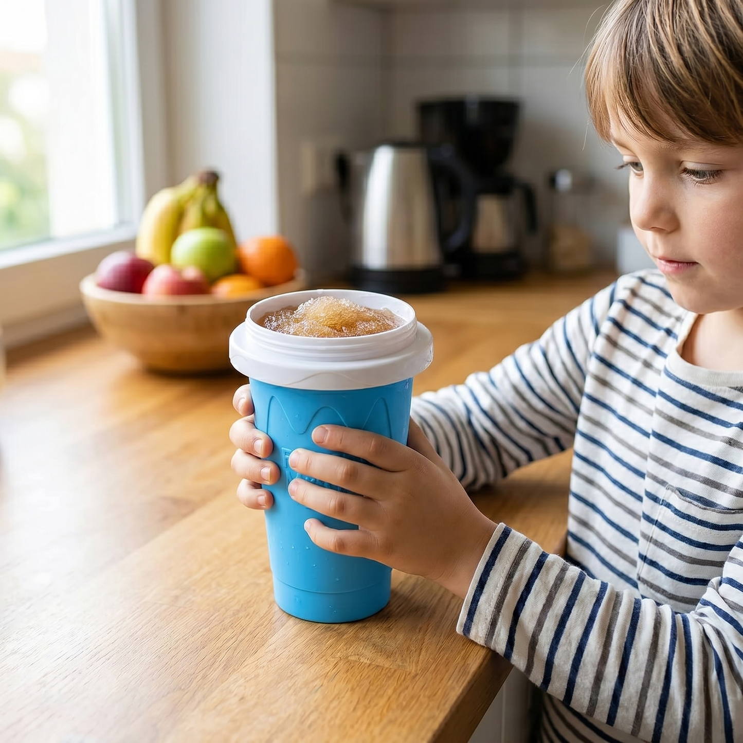 Freeze and Squeeze Homemade Slushy Cup