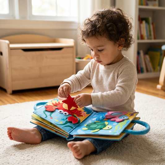 Ocean Adventure Busy Book for Toddlers