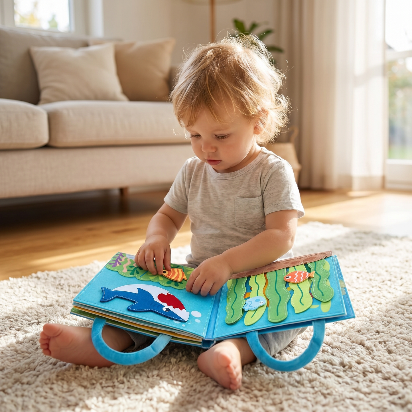 Ocean Adventure Busy Book for Toddlers