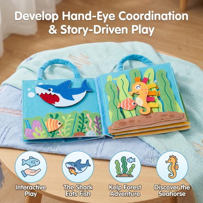 Ocean Adventure Busy Book for Toddlers