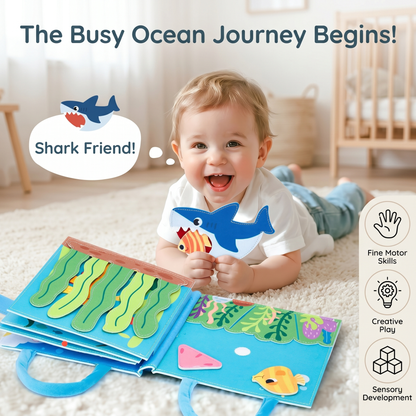 Ocean Adventure Busy Book for Toddlers